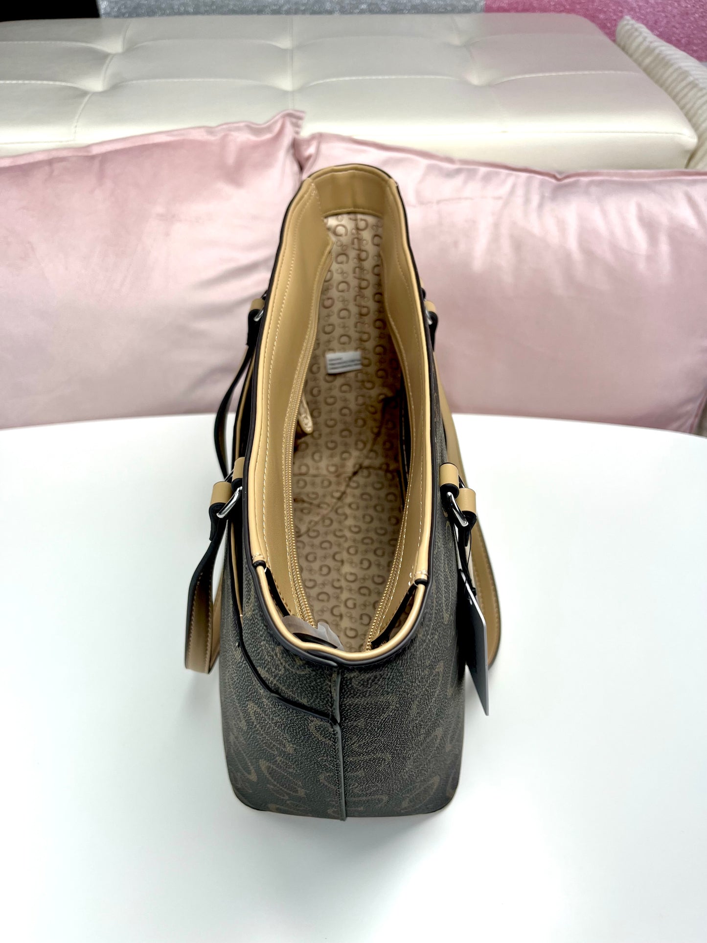 Guess Tote BAG Café - Gold