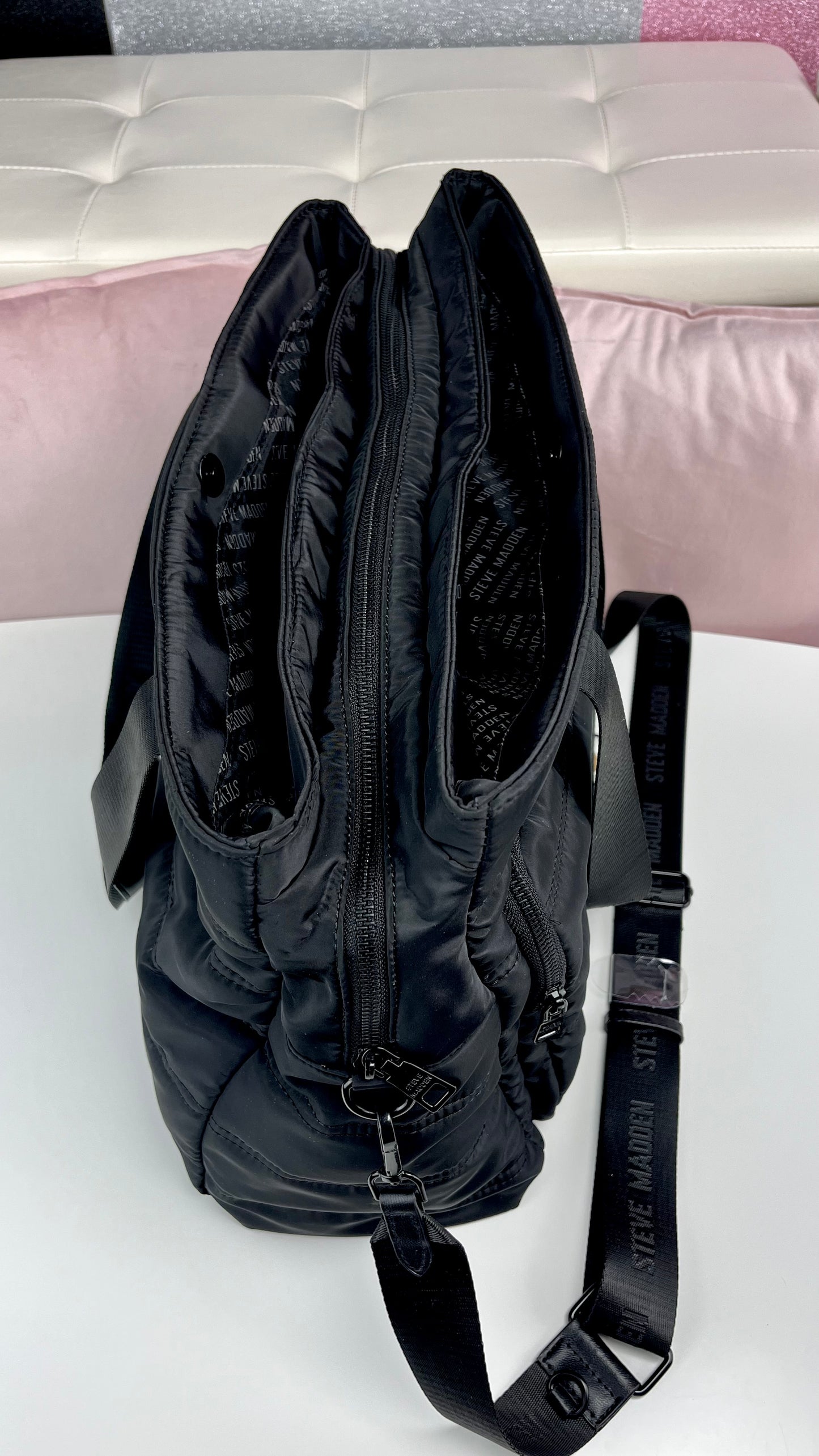 Steve Madden Weekener Large Black