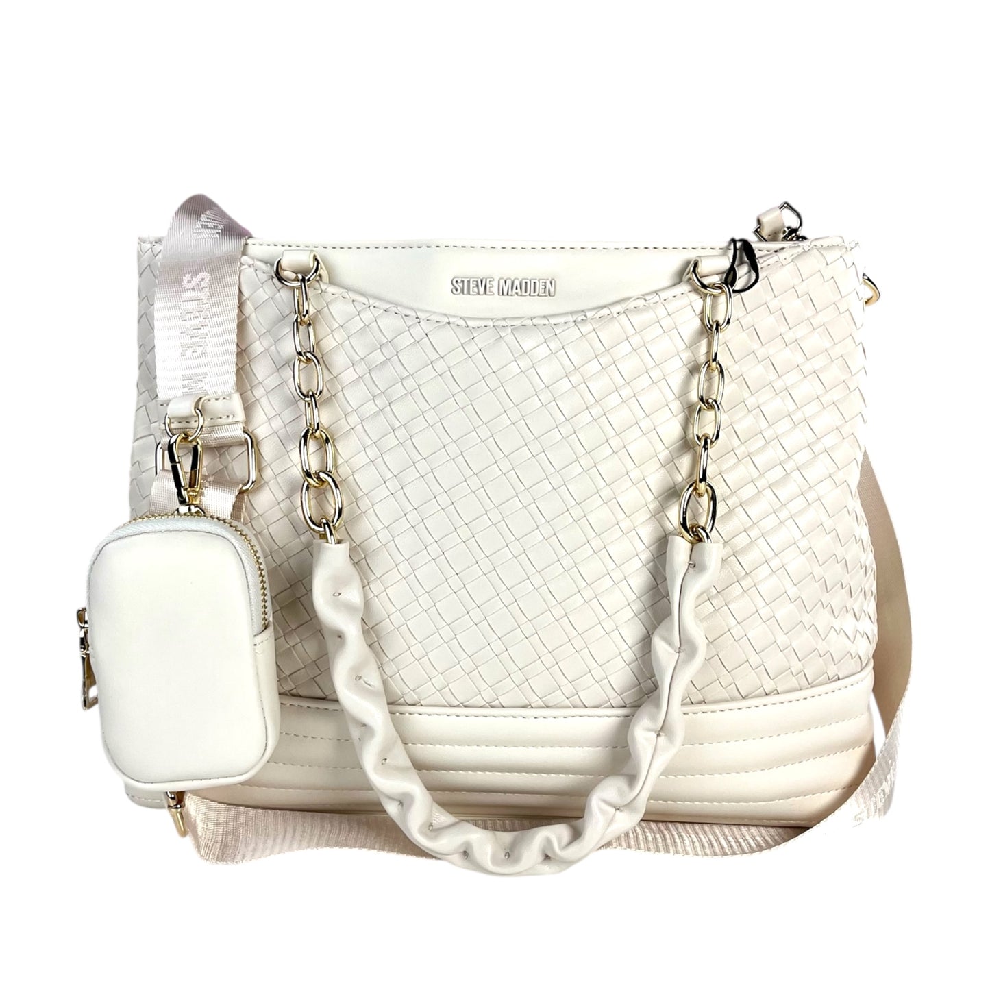Steve Madden Tote Bage White