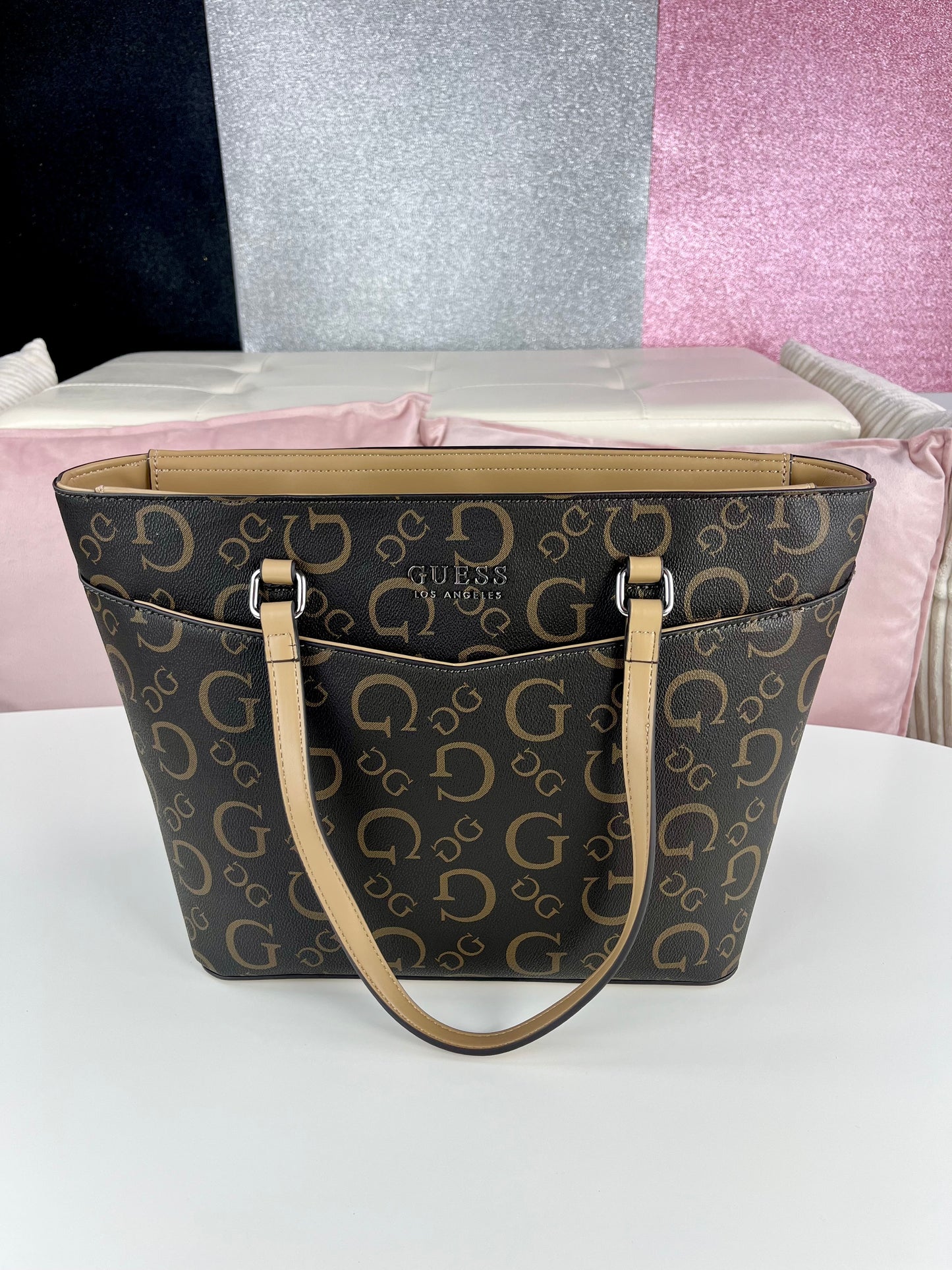 Guess Tote BAG Café - Gold