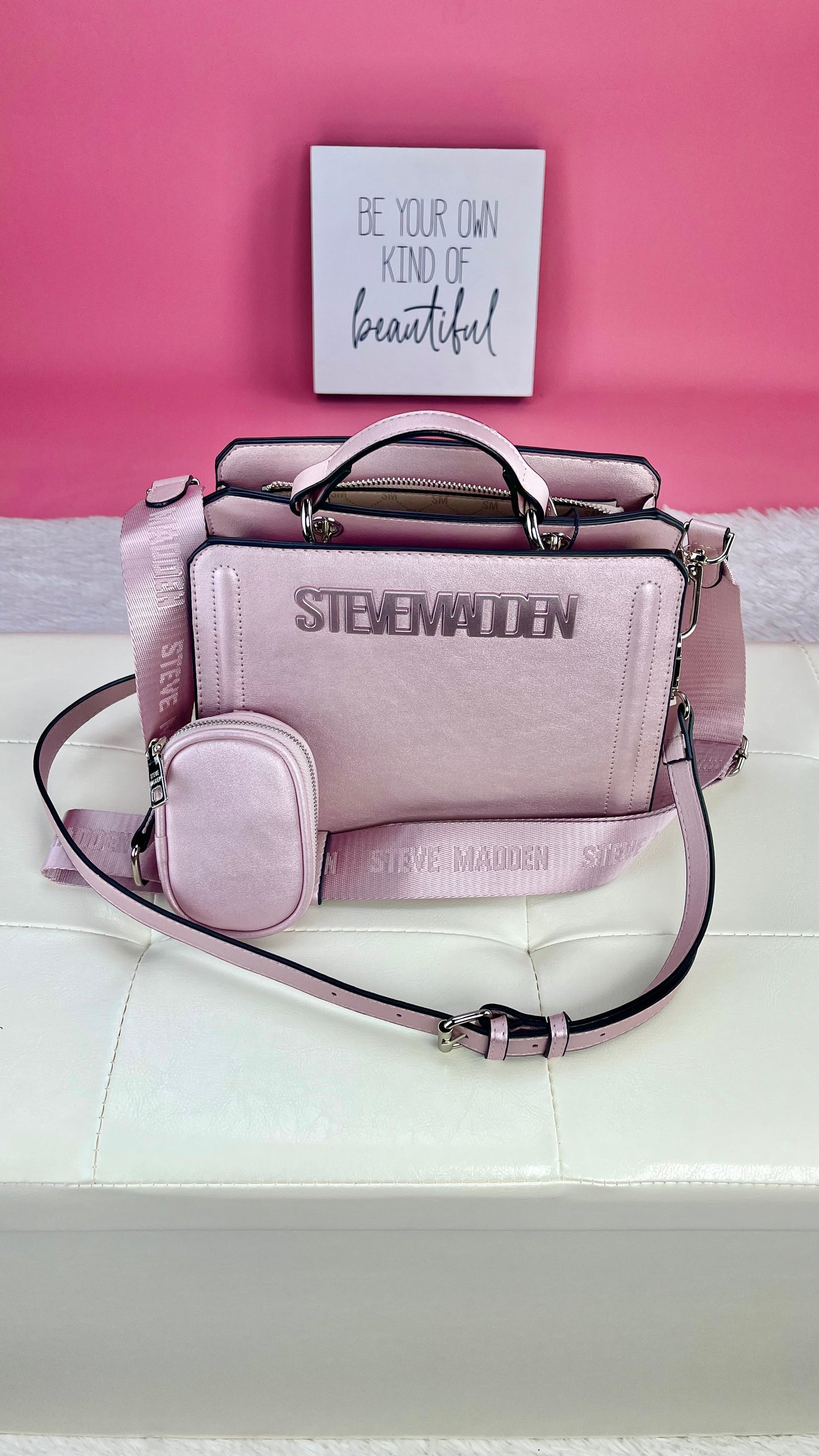 Steve Madden Crossbody Pink