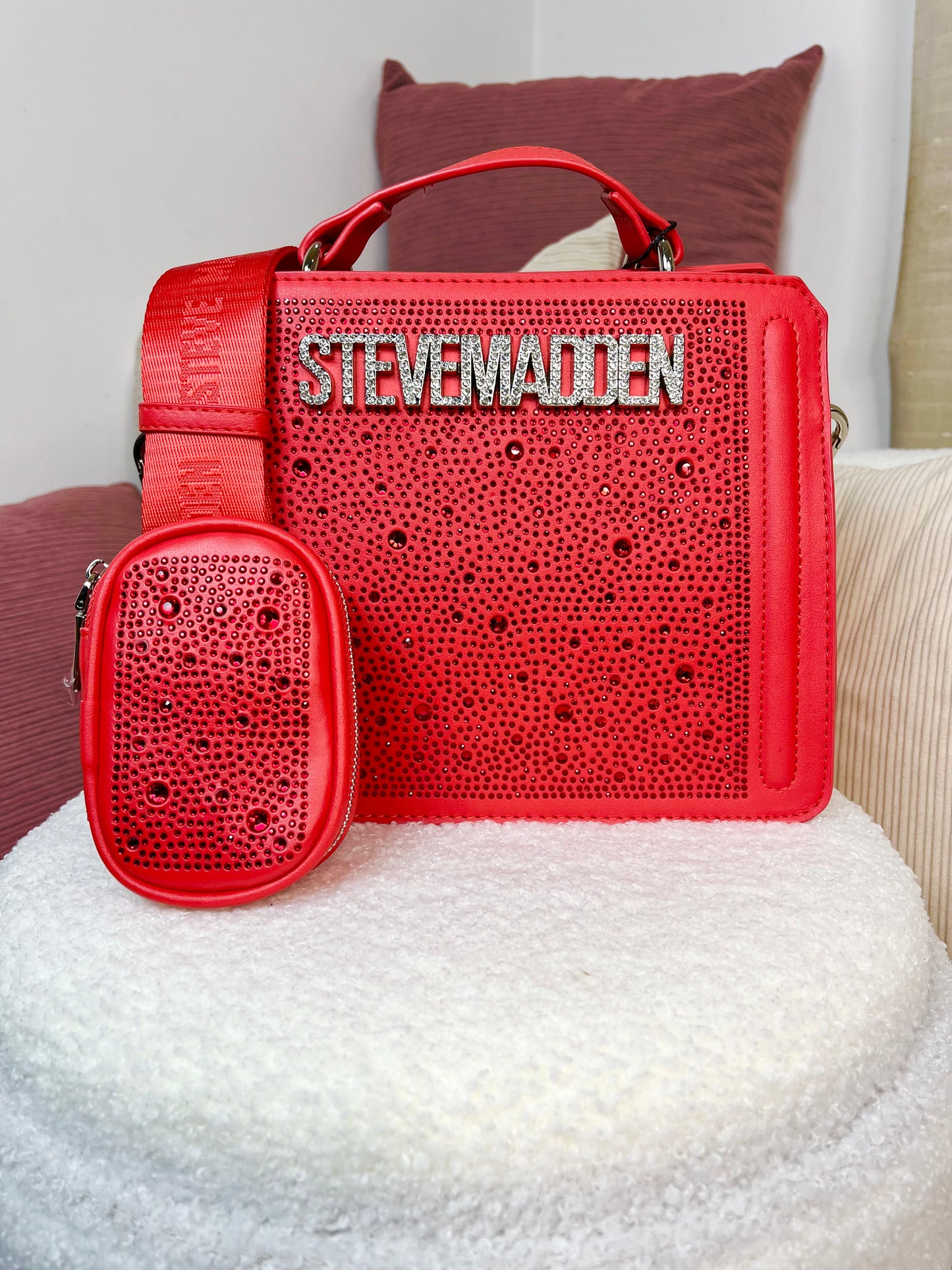 Steve Madden Crossbody Red Gritz