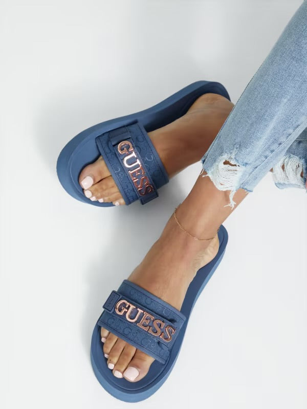 Guess Sandalia Blue Peers