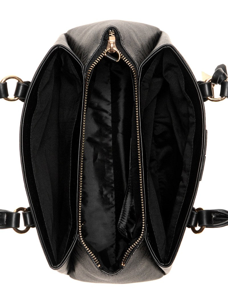 Guess Satchel Kyrie Black Lines