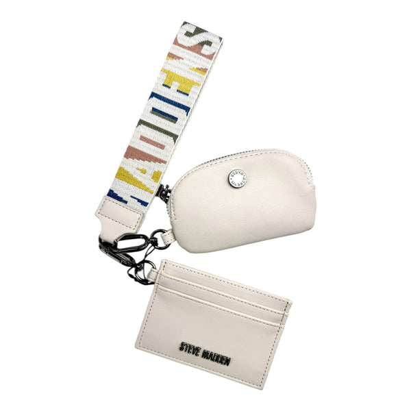 Steve Madden Card Holder & Wallet Cream