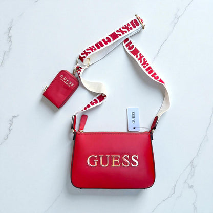 Guess Crossbody Red Logo