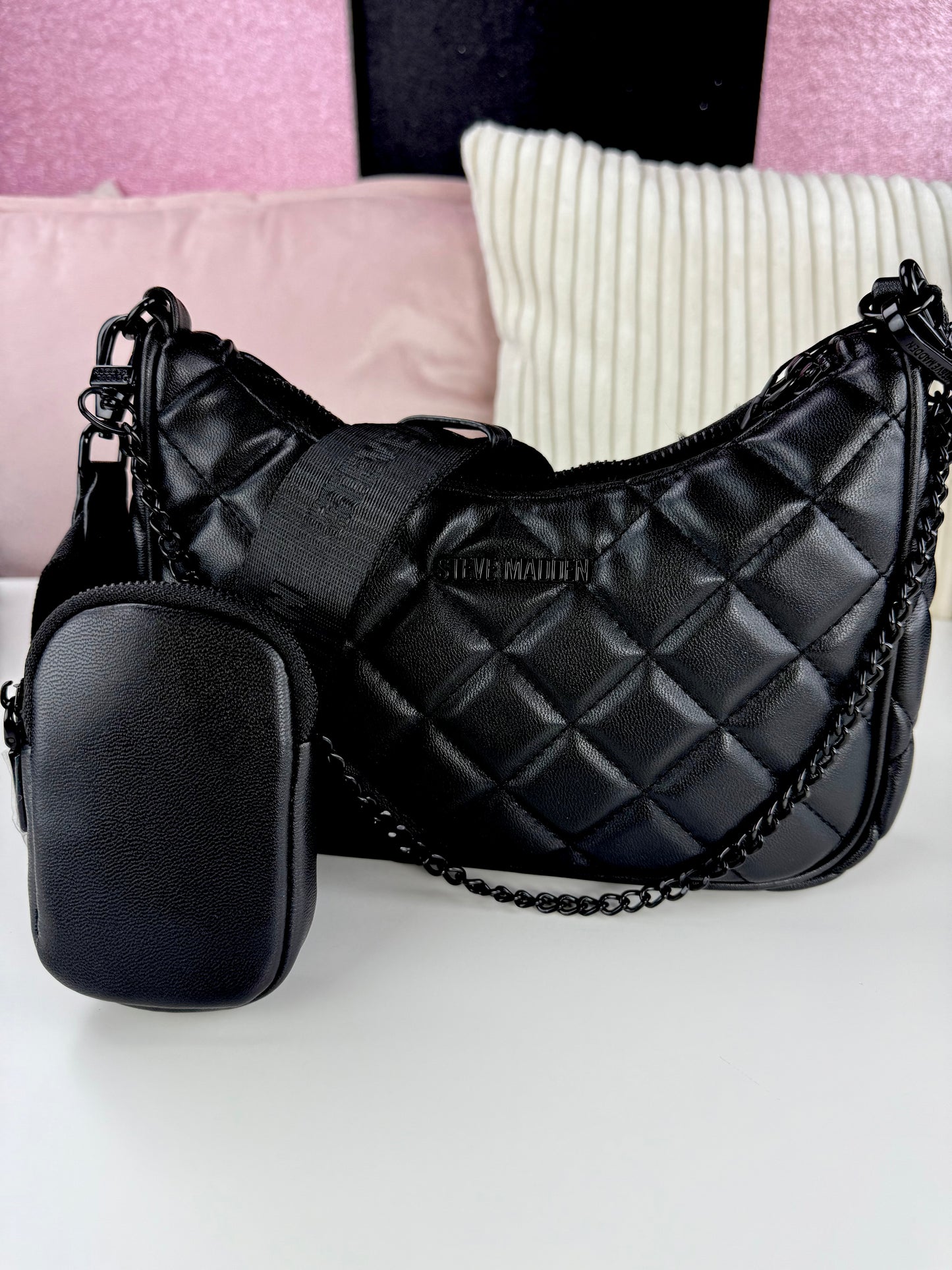 Steve Madden Crossbody Black Mini