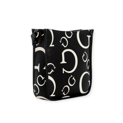 Guess Crossbody Negro Logo