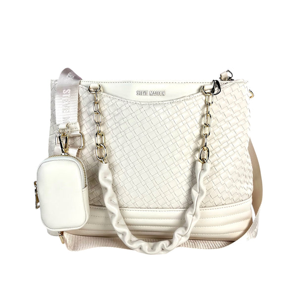 Steve Madden Tote Bage White