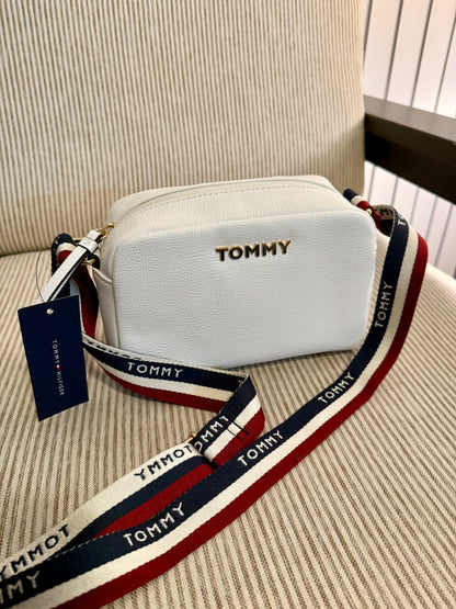 Tommy Hilfiger Crossbody White Lines