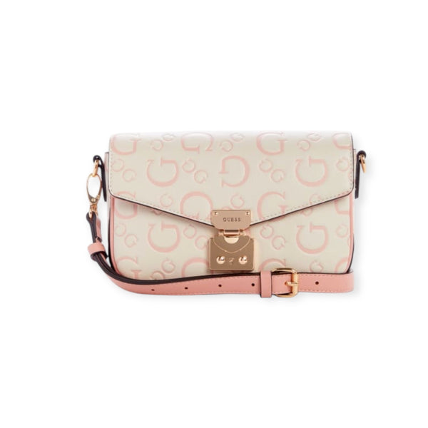 Guess Crossbody Pink-Cream