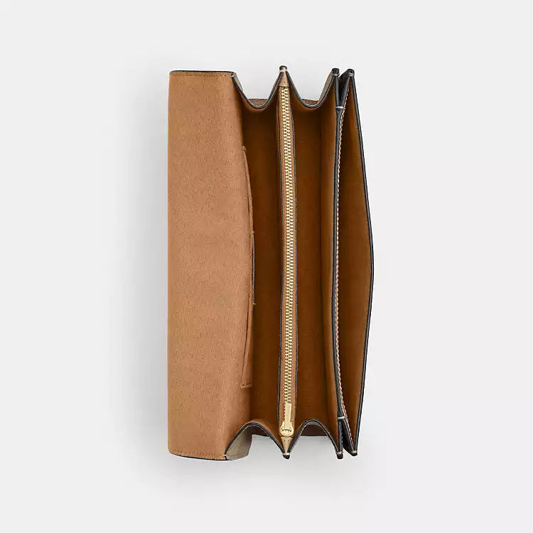 Coach Crossbody Klare Envelope Brown-Gold