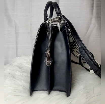 Steve Madden Crossbody Negro grabado
