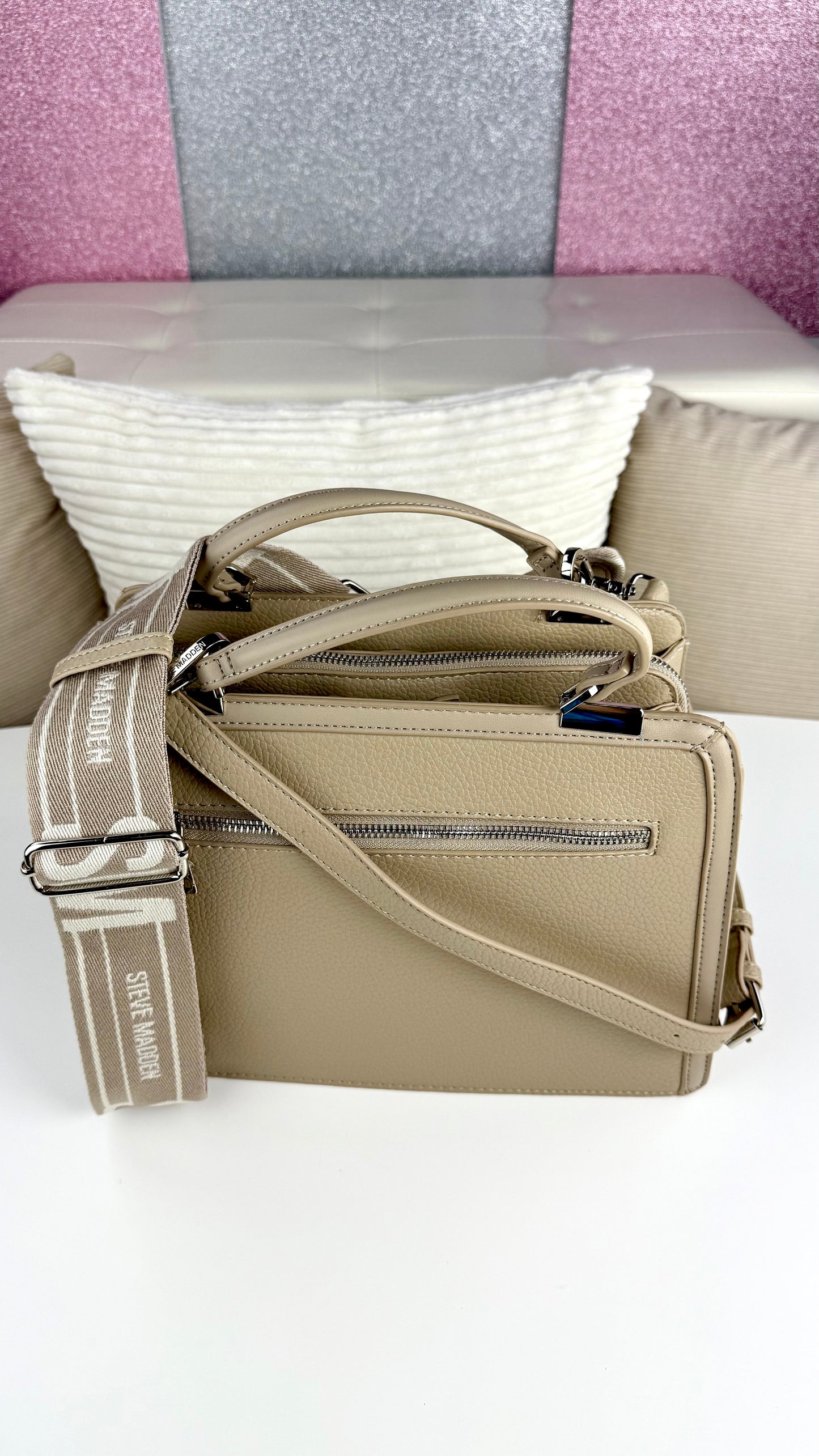 Steve Madden Crossbody Beige
