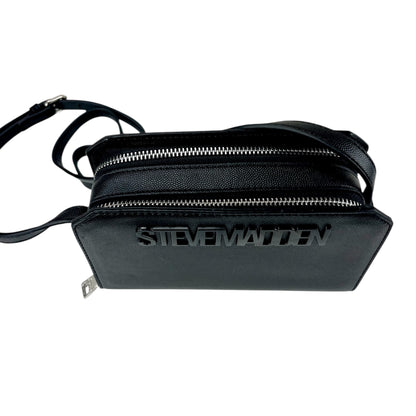 Steve Madden Mini Crossbody y Billetera negra
