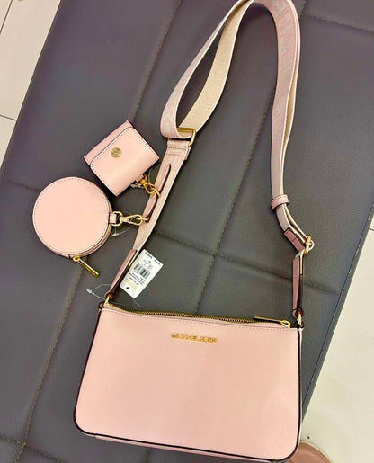 Michael Kors Jet Set Crossbody Airpods PINK