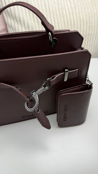 Steve Madden Crossbody Brown Candado