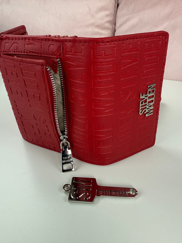 Steve Madden Red Wallet