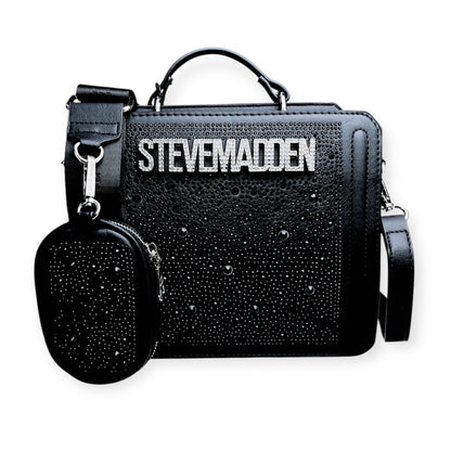 Steve Madden Crossbody Negro Glitz