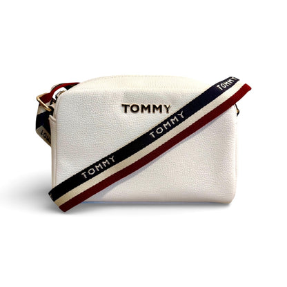 Tommy Hilfiger Crossbody White Lines