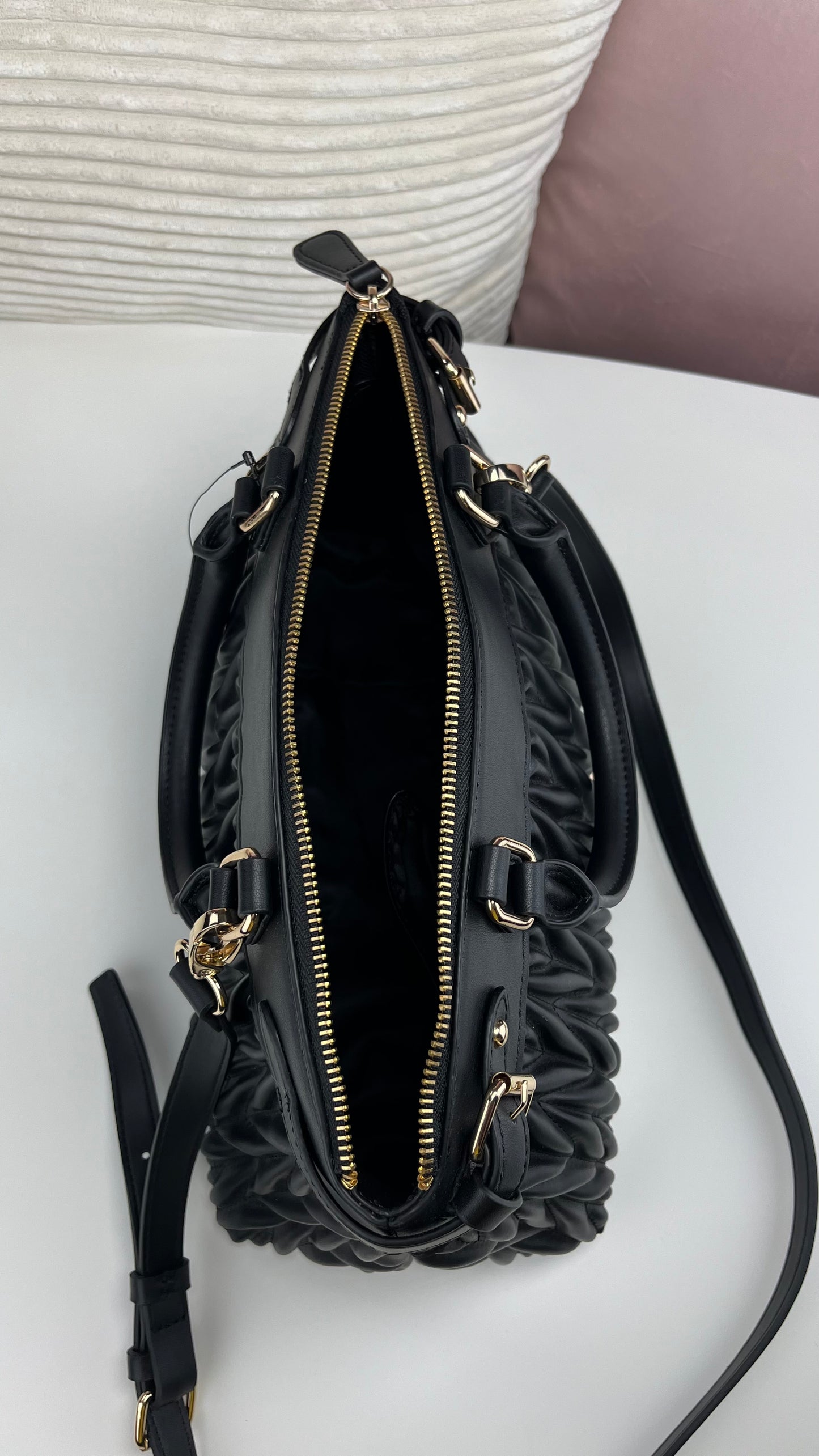 Guess Satchel Fluer Stone
