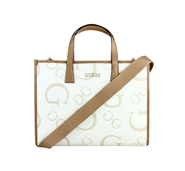 Guess Tote BAG Beige & Crossbody