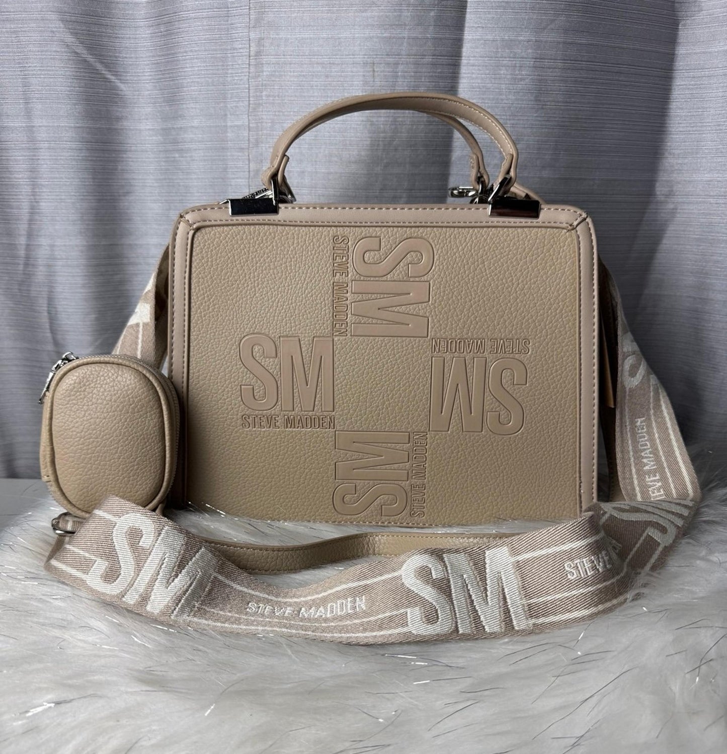 Steve Madden Crossbody Beige
