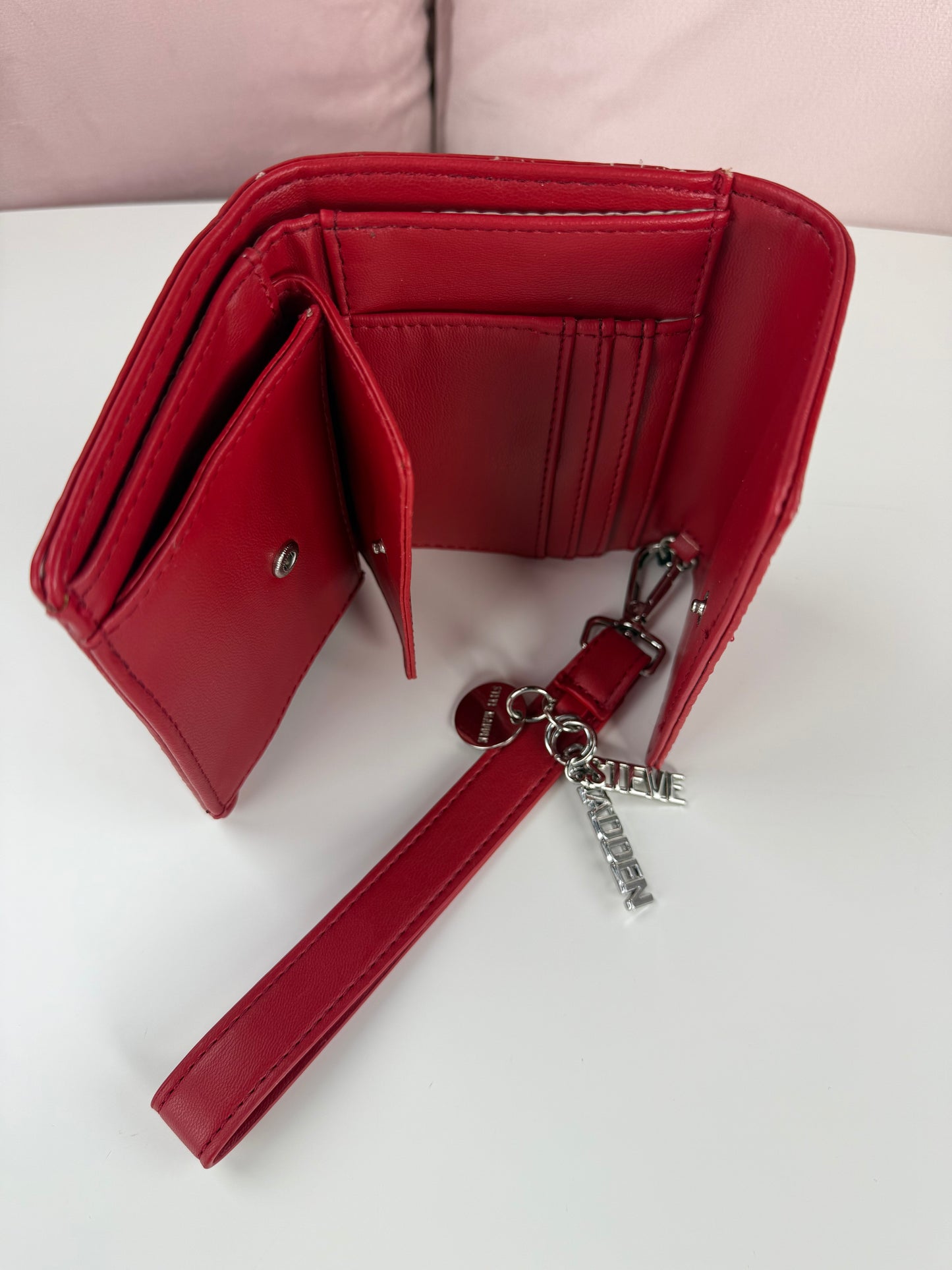 Steve Madden Red Wallet