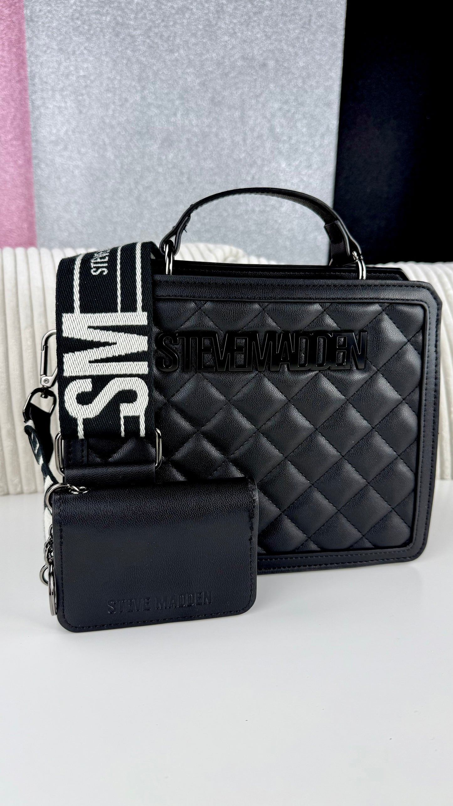 Steve Madden Crossbody Evelyn Black WT