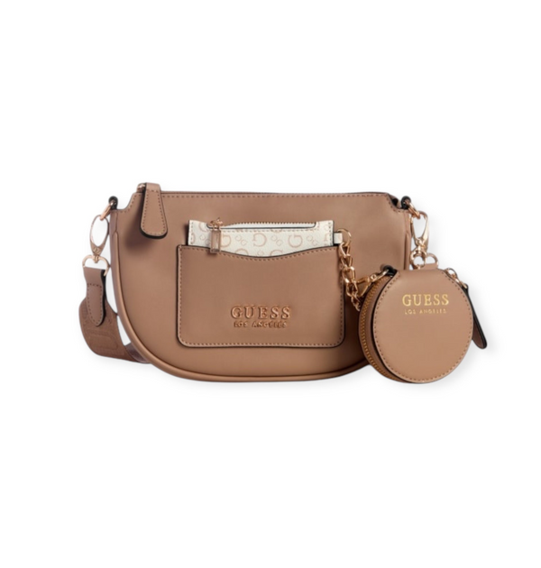 Guess Espoir Crossbody Café claro