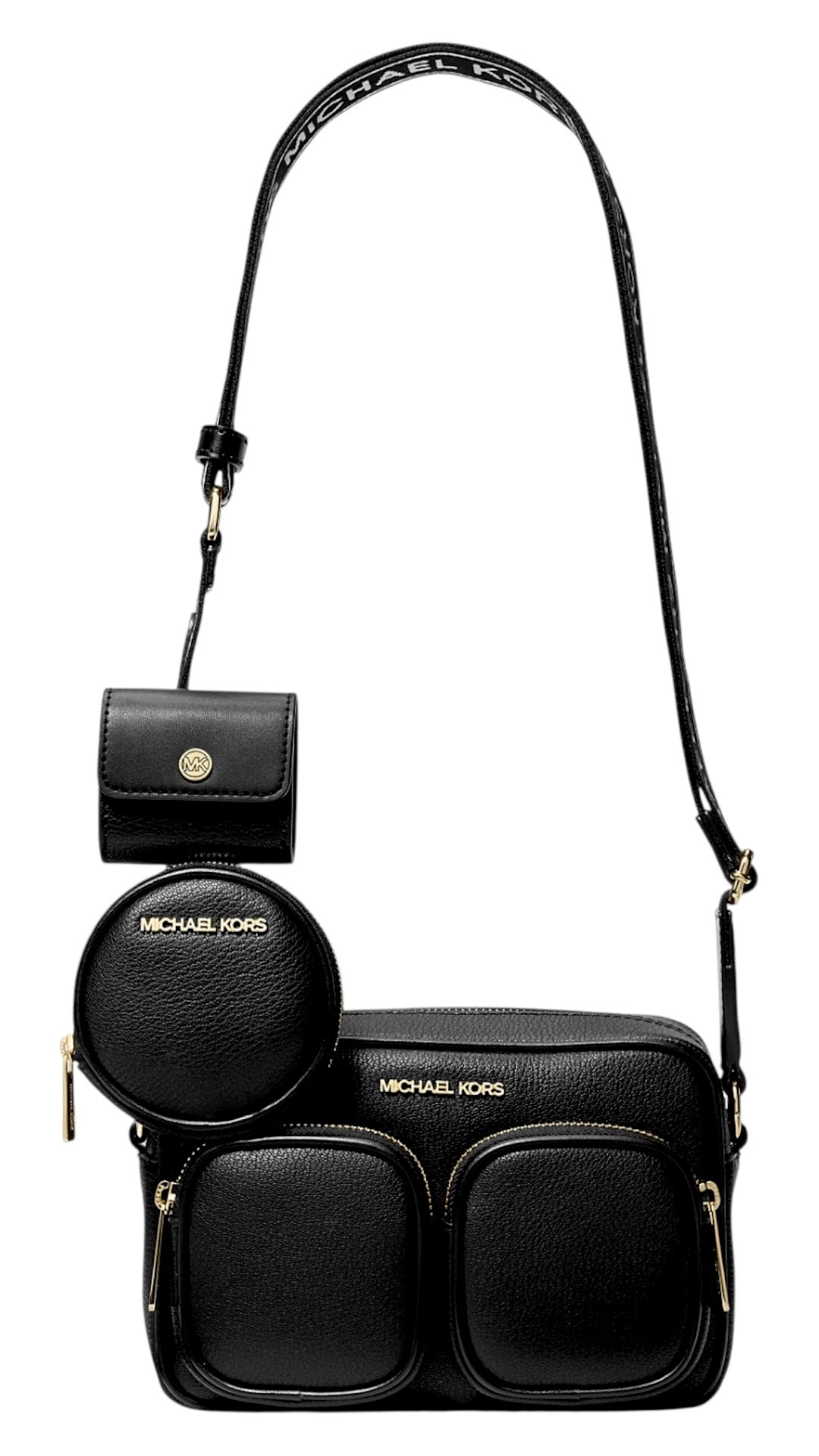 Michael Kors Jet Set Messenger Travel Black