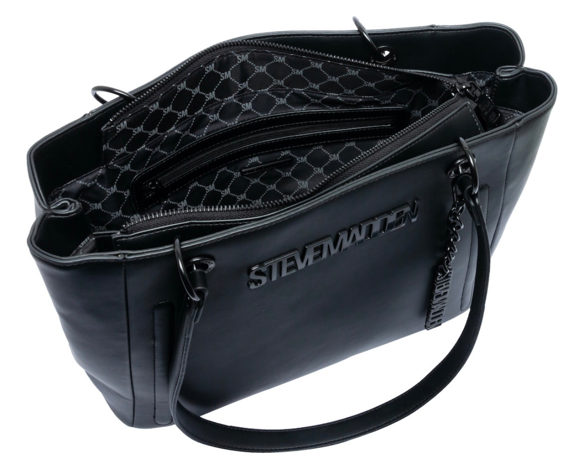 Steve Madden Tote BAG Negro
