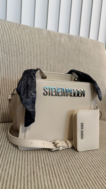 Steve Madden Crossbody Cream Beverly