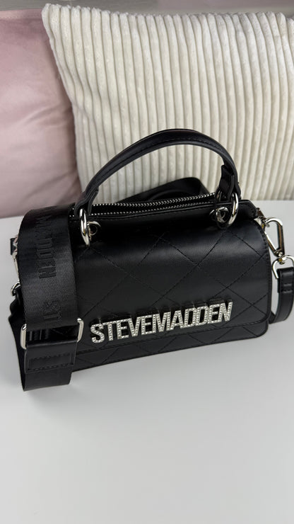 Steve Madden Crossbody Black 2 Strap mini