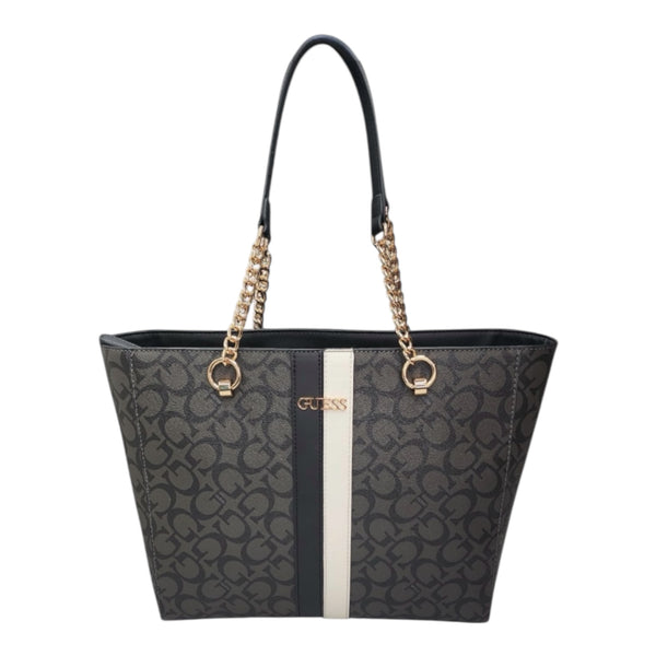 Guess Tote BAG negro Lines