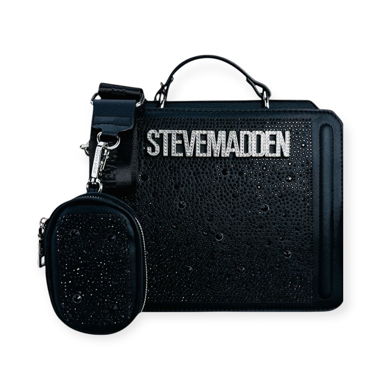 Steve Madden Crossbody Negro Glitz