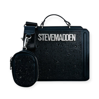Steve Madden Crossbody Negro Glitz