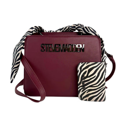 Steve Madden Crossbody Vino - Zebra