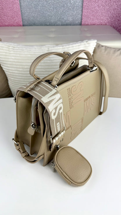 Steve Madden Crossbody Beige