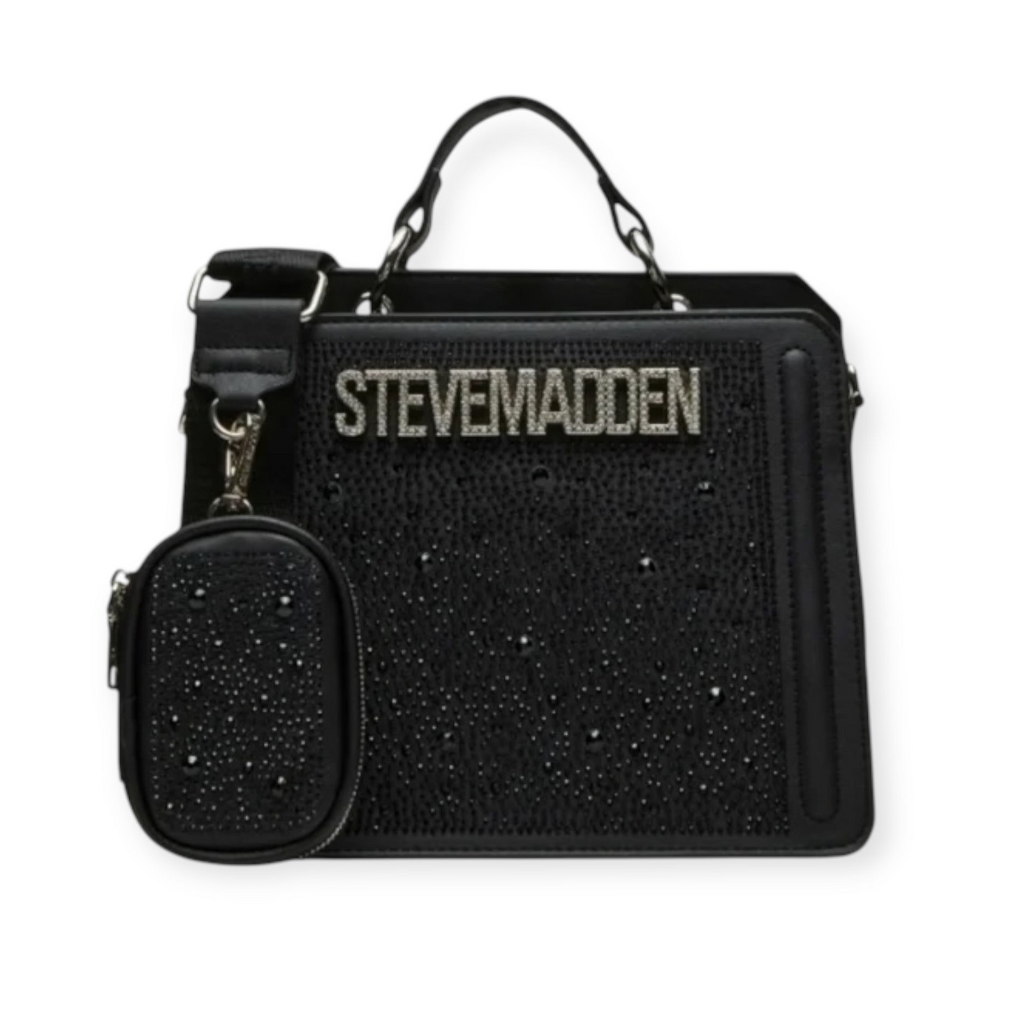 Steve Madden Crossbody Negro Glitz