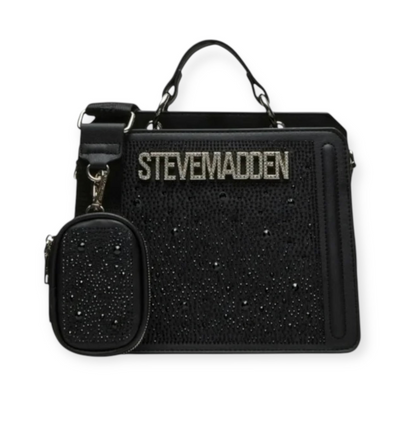Steve Madden Crossbody Negro Glitz