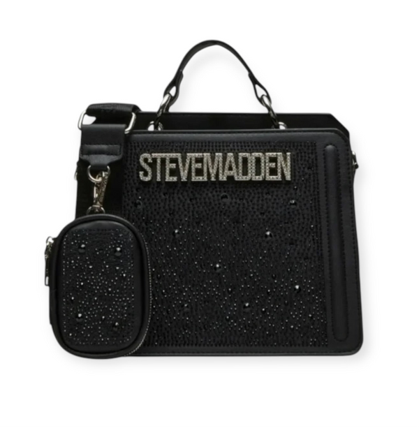 Steve Madden Crossbody Negro Glitz