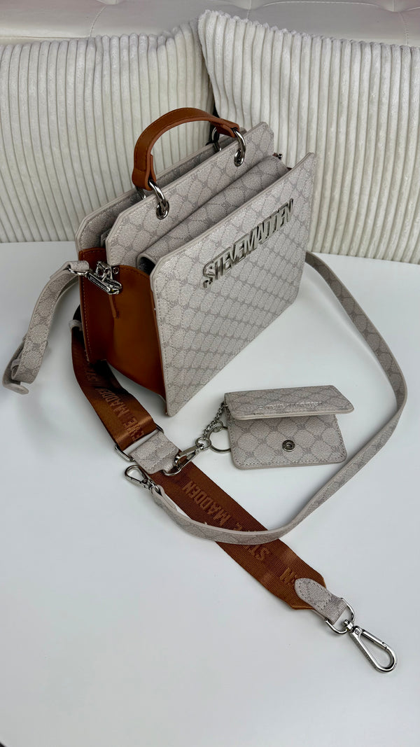 Steve Madden Crossbody Grey - Brown