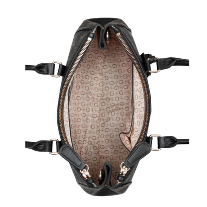 Guess Satchel Negro Triple Crossbody