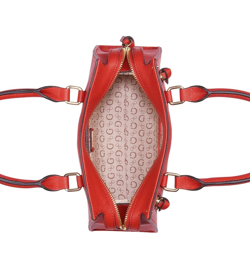 Guess Satchel Red
