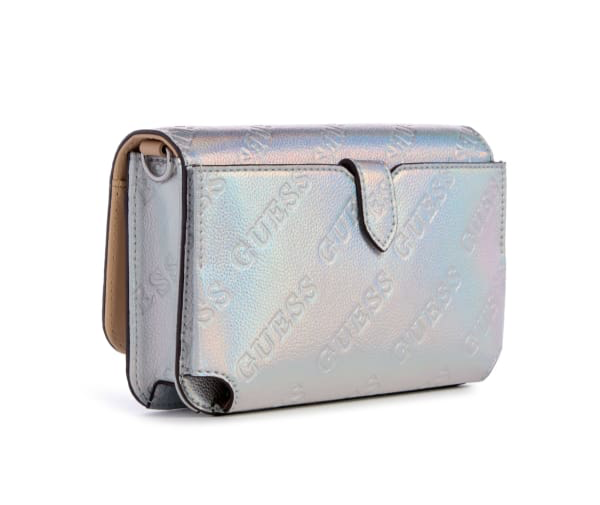 Guess Crossbody - Billetera Plateado