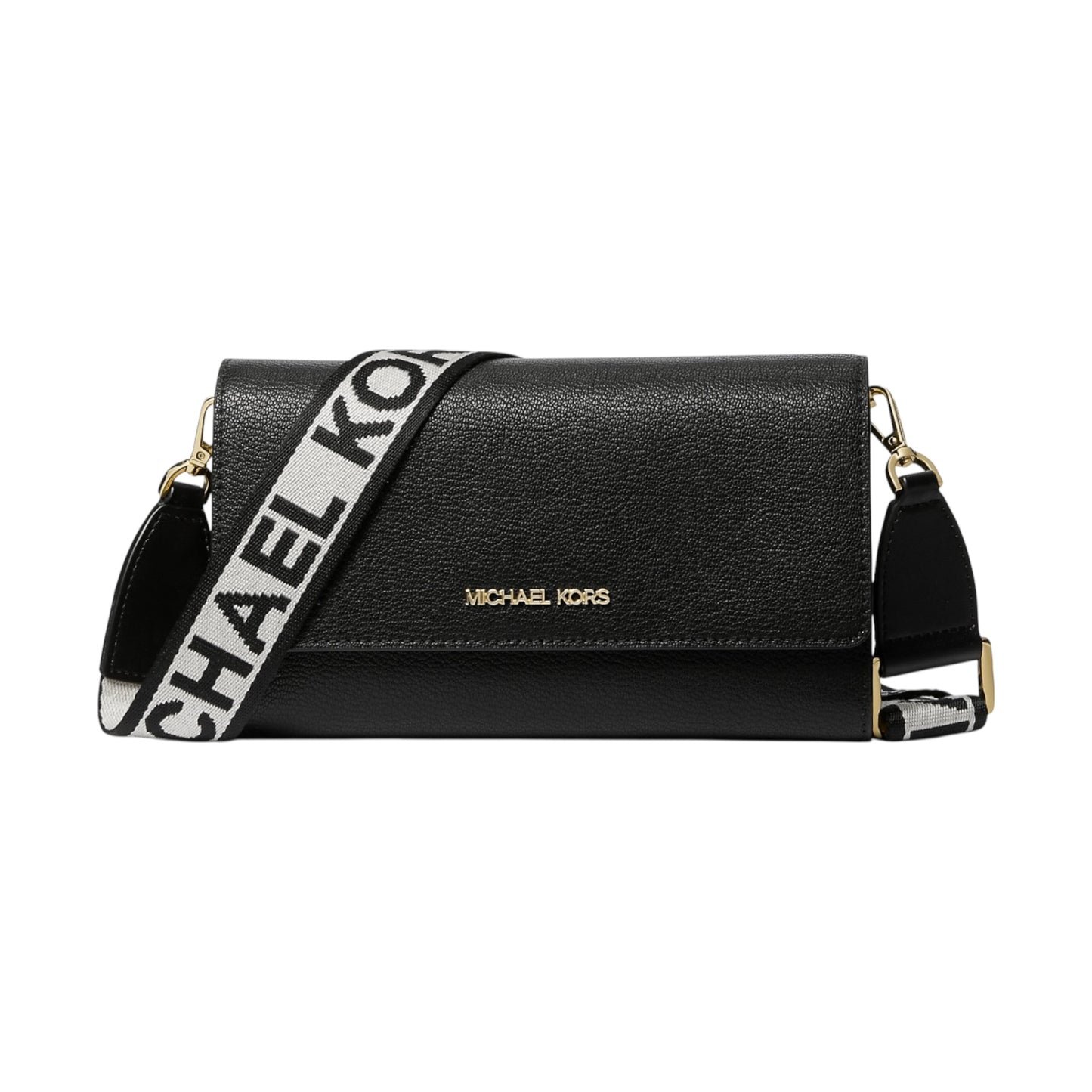 Michael Kors Messenger Crossbody & Wallet Black