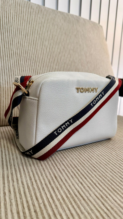 Tommy Hilfiger Crossbody White Lines