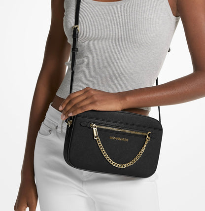 Michael Kors Crossbody Chain Black Gold