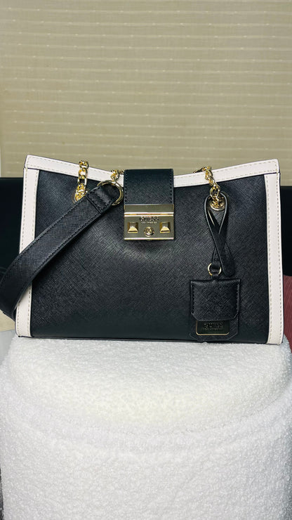 Guess Satchel Negro Deluxe